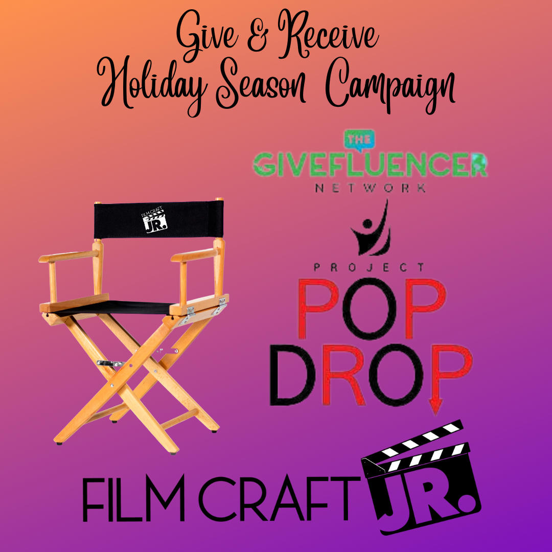 Project Pop Drop x Filmcraft x The Givefluencer Network Give & Receive Holiday Campaign