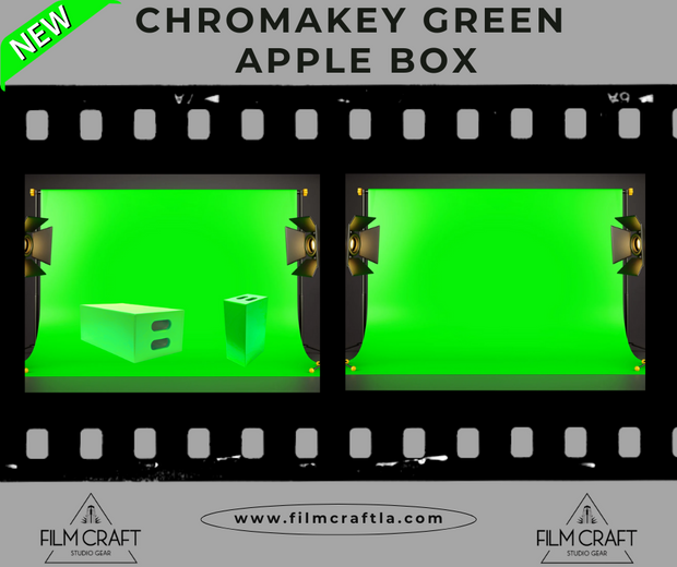 FILMCRAFT CHROMA-KEY APPLE BOX FULL